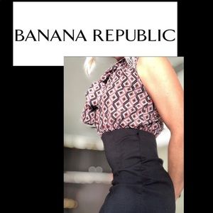 🔶BANANA REPUBLIC SLEEVLESS MIDI